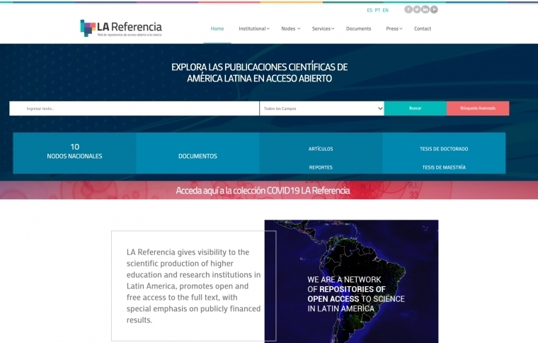 LA Referencia apresenta uma pesquisa especial sobre investigação regional sobre COVID-19