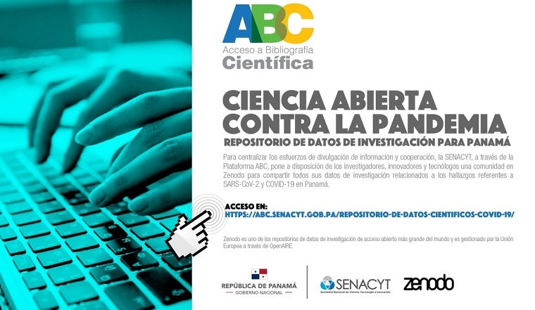 Científicos panameños podrán cargar sus datos de investigación en la Comunidad COVID-19 Panama Research