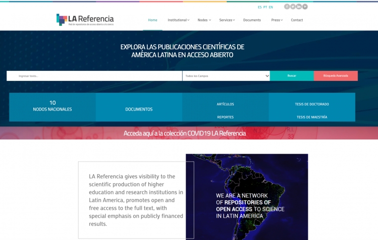LA Referencia presenta búsqueda especial sobre investigaciones regionales acerca del COVID-19